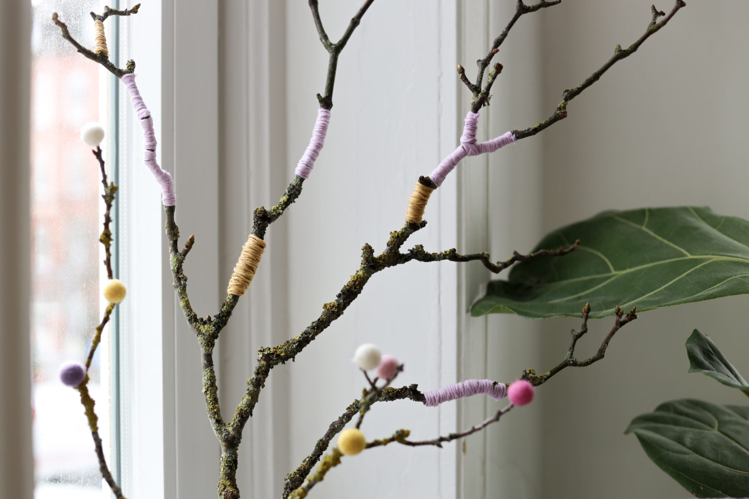 DIY Frühlingszweige – für Frühlingsgefühle im Wohnzimmer